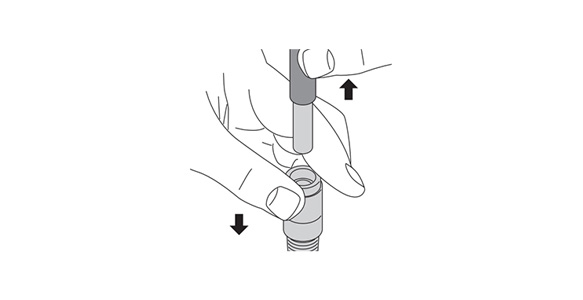 Spatter-resistant Tube Fitting Brass - Straight (without cover): related image