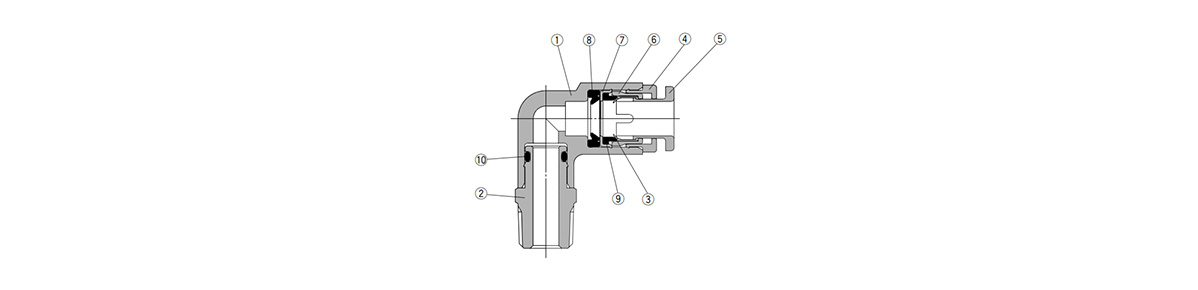 KPQ/KPG Series structural drawing 