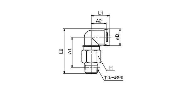 Female Connector Elbow Union KBL: related images