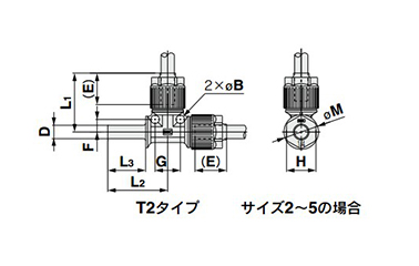 Tubing Extension Union Tee LQ1T-TT Metric Size: Related images