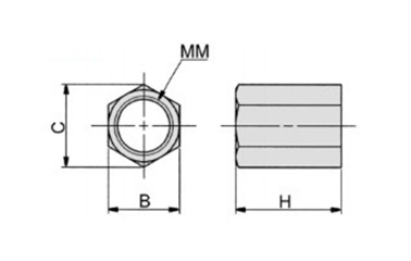 RB-OEMS□ dimensional drawing