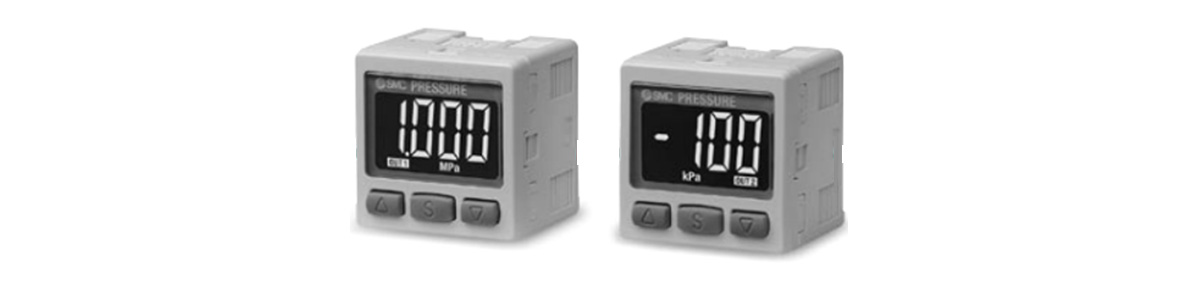 2-Color Display High-Precision Digital Pressure Switch ZSE30A(F)/ISE30A Series product image