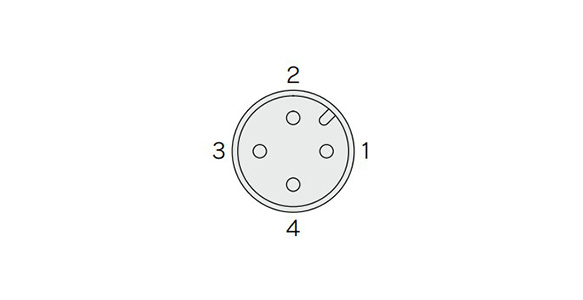 ISA3-□□ (bracket mounted) pin numbers