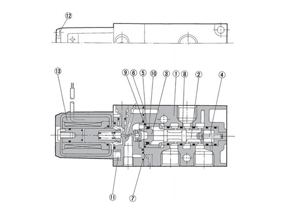 N.O. (VZ422) structure drawing