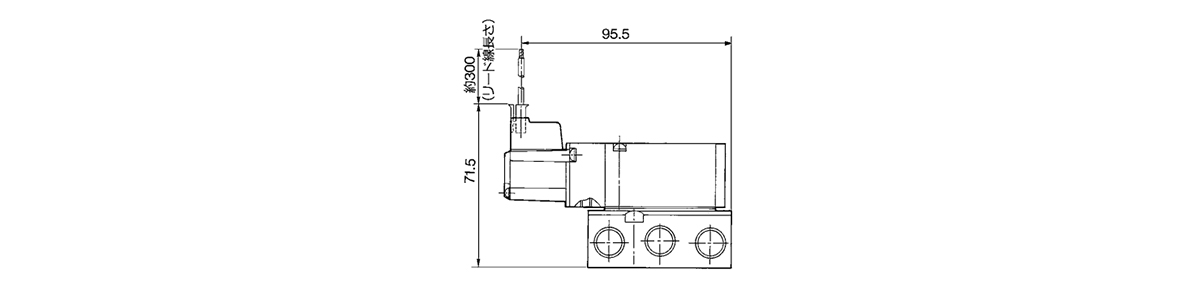 L plug connector (L): VZ5140-□ L □□-(01, 02) dimensional drawing