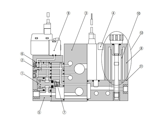 Vacuum Pump System structural diagram