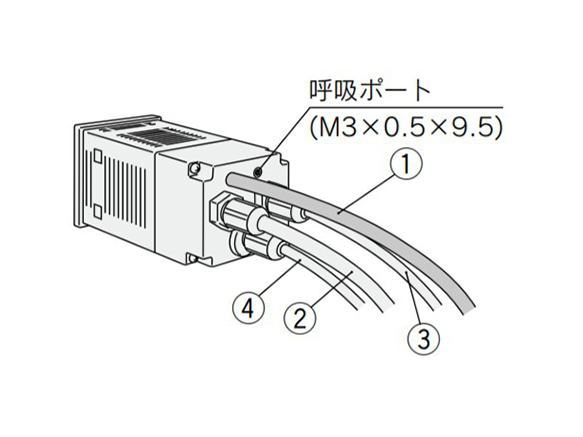 IC□□-1□□ (external sensor type) part descriptions