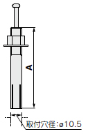 Refrigerated air dryer, IDF60/70/80/90 series, foundation bolt set drawing