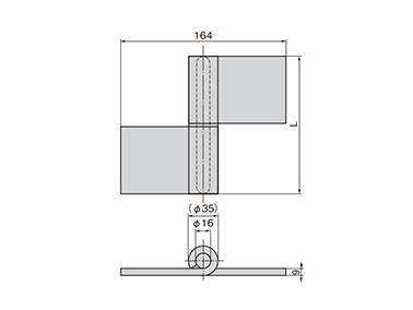 B-26 series dimensional drawing