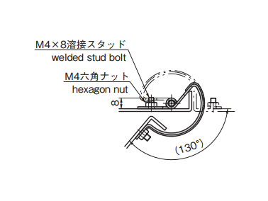 Reference mounting/operation drawing