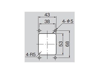 A-1181-3 panel hole drilling dimensions