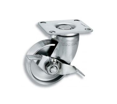 Pressed Stainless Steel Swivel Caster (With Stopper) K-1304GS: Related images