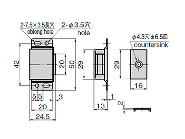 Magnetic Catch C-54: related images