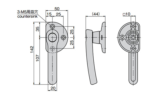 Airtight Handle FA-624: related images