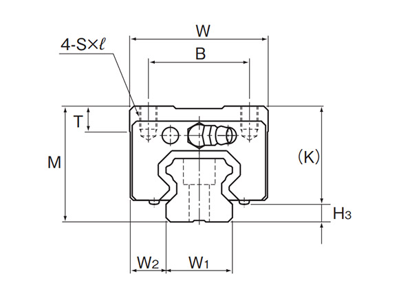 Drawing 1 of HSR-R type and HSR-LR type