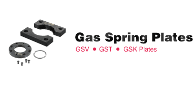 Gas Spring Plates GSV GST GSK Plates