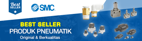 Produk Pneumatik SMC lebih dari 2000 item stok siap kirim