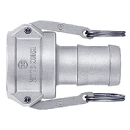 Lever Lock Cupla, Aluminum Alloy, Socket, LC Type (for Hose Mounting)