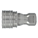 SP Cupla, Type A, Stainless Steel, FKM Socket (for Male Thread Mounting)