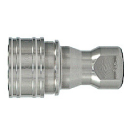 SP Cupla, Type A, Stainless Steel, NBR, Socket (for Male Thread Connections)