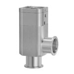 Aluminum High Vacuum Angle Valve, 2-Step Control, Single Acting