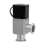 Aluminum High Vacuum Angle Valve (Electromagnetic Type)