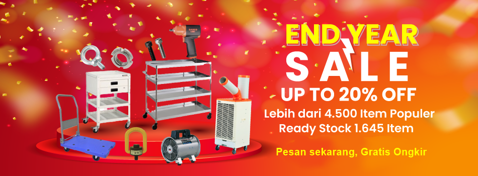 YEAR END SALE up to 20% s.d 31 Januari 2023