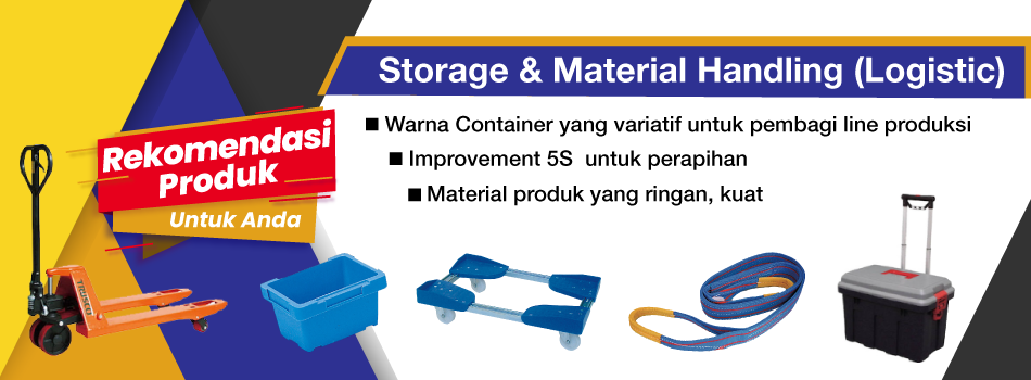 Rekomendasi produk Storage & Logistic untuk Anda, mulai dari Container, Cart dll