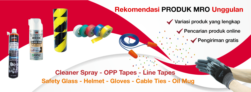 [Rekomendasi MRO Unggulan] Chemical cleaner, OPP tape, Line Tape, pesan sekarang