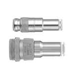 S Coupler KK Series, Socket (S) Straight Type With One-Touch Fitting