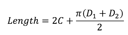 Timing belt calculation formula