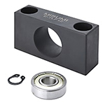 Support Units for Ball Screw, Support Side Low Profile Type