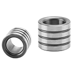 Bushings For Locating Pins - Straight, Adhesive Fixation for Easy Positioning