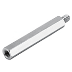 Hexagonal Posts End Threaded, One End Tapped